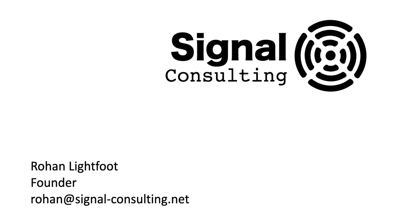 New Member Signal Consulting British Chamber Of Commerce Singapore